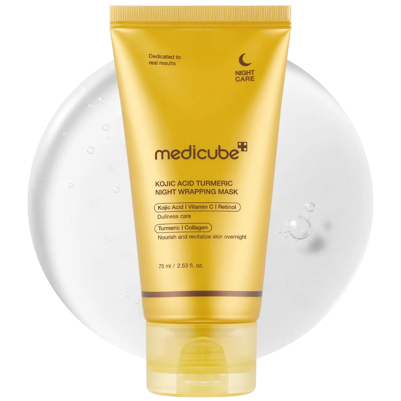 Medicube Kojic Acid Turmeric Night Wrapping Mask – Brighten & Revitalize Overnight