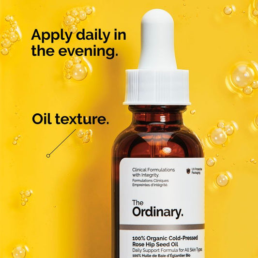 The ordinary 100 organic cold-pressed rose hip seed oil 30 ml