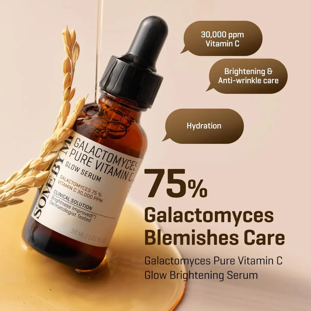SOME BY MI Galactomyces Pure Vitamin C Glow Serum – Bright, Clear & Radiant Skin