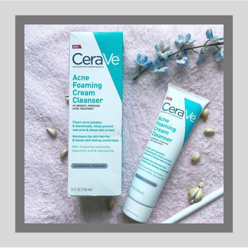 CERA VE Acne Foaming Cream Cleanser - Buynowpakistan