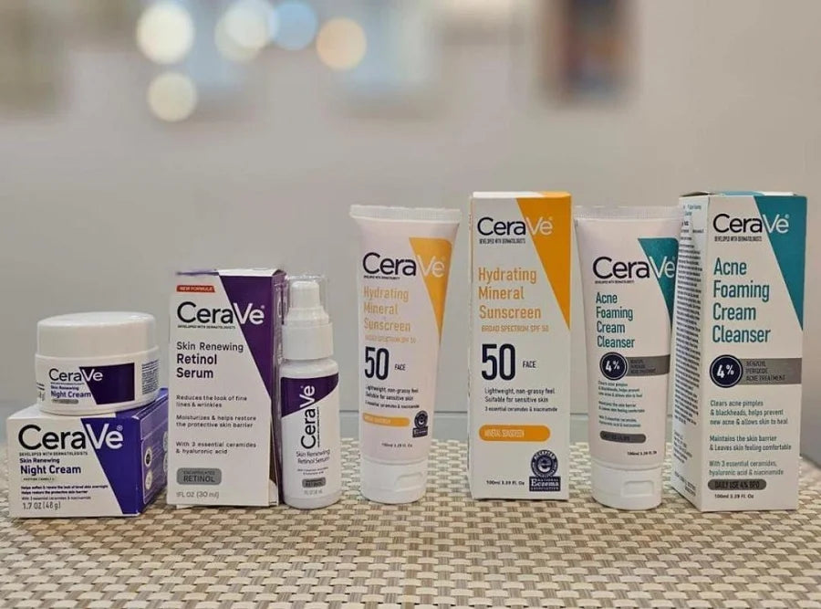 CeraVe 4-in-1 Glow Kit – Cleanse, Hydrate, Repair & Radiate ✨