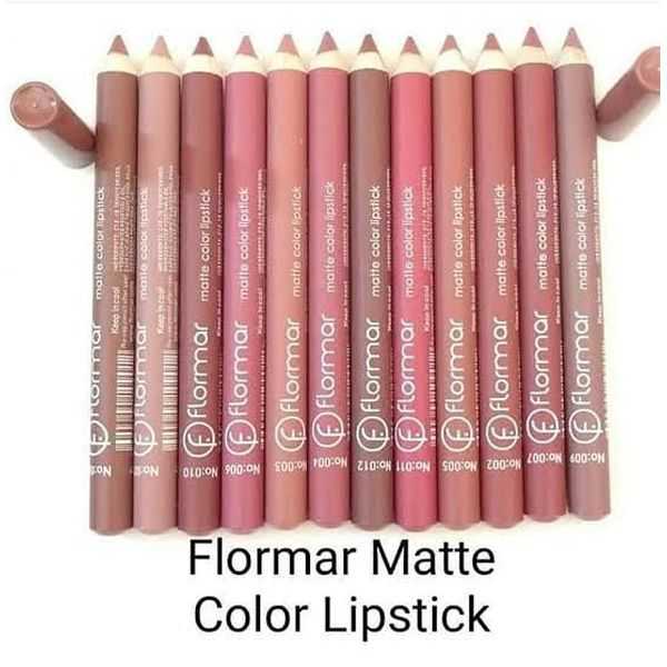 Flormar 12 Matte Lip Pencils – Define, Shape & Perfect Your Lips