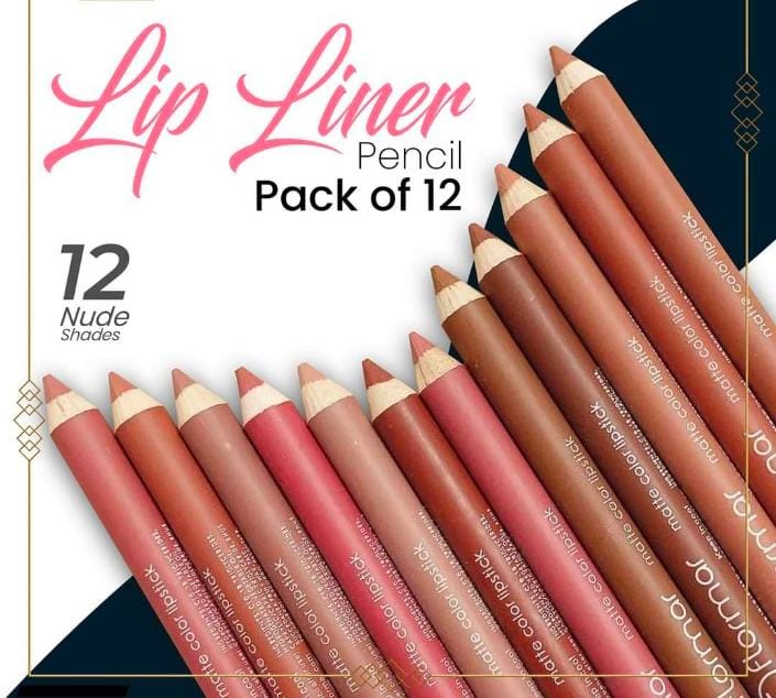 Flormar 12 Matte Lip Pencils – Define, Shape & Perfect Your Lips