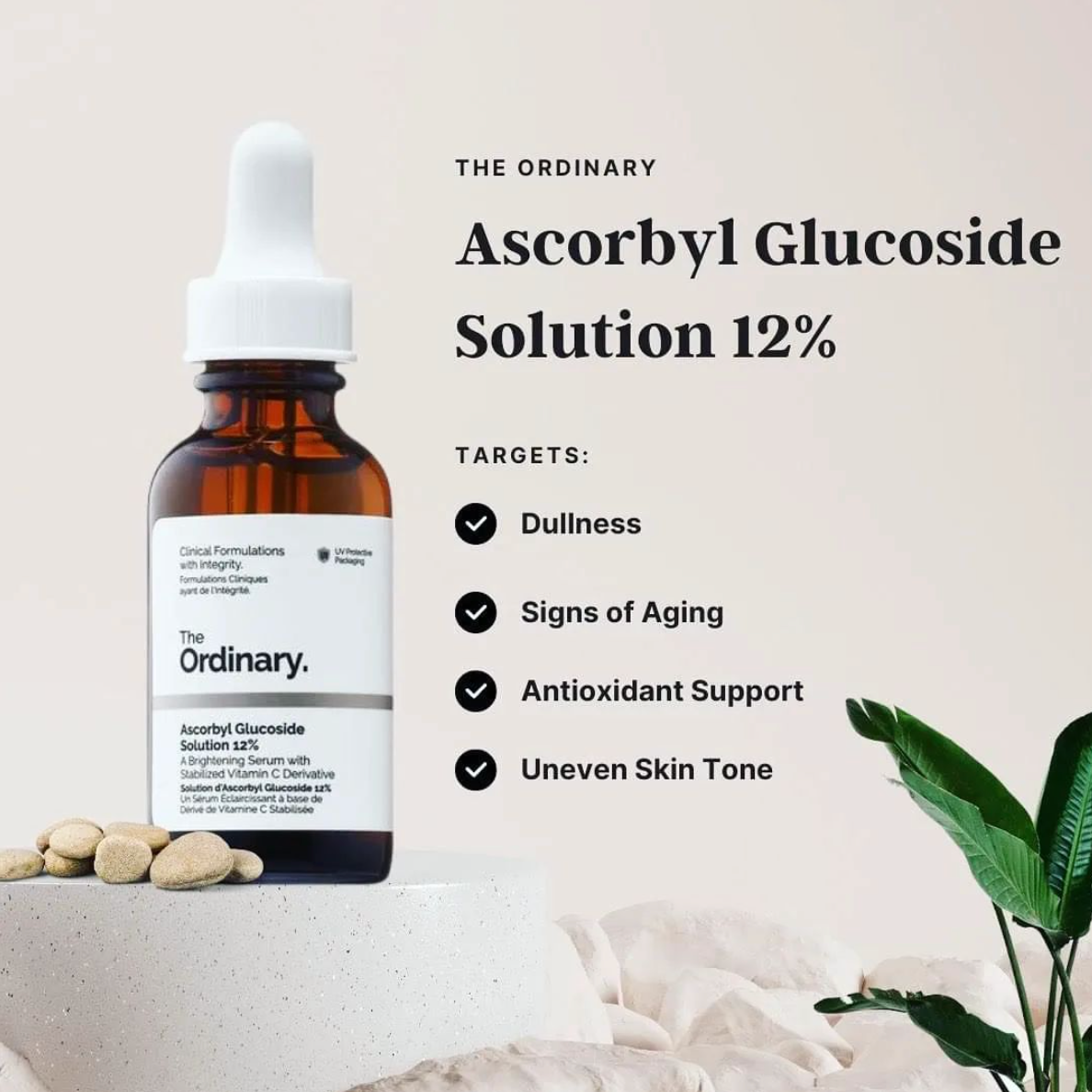 the ordinary ascorbyl glucoside solution 12% 30ml