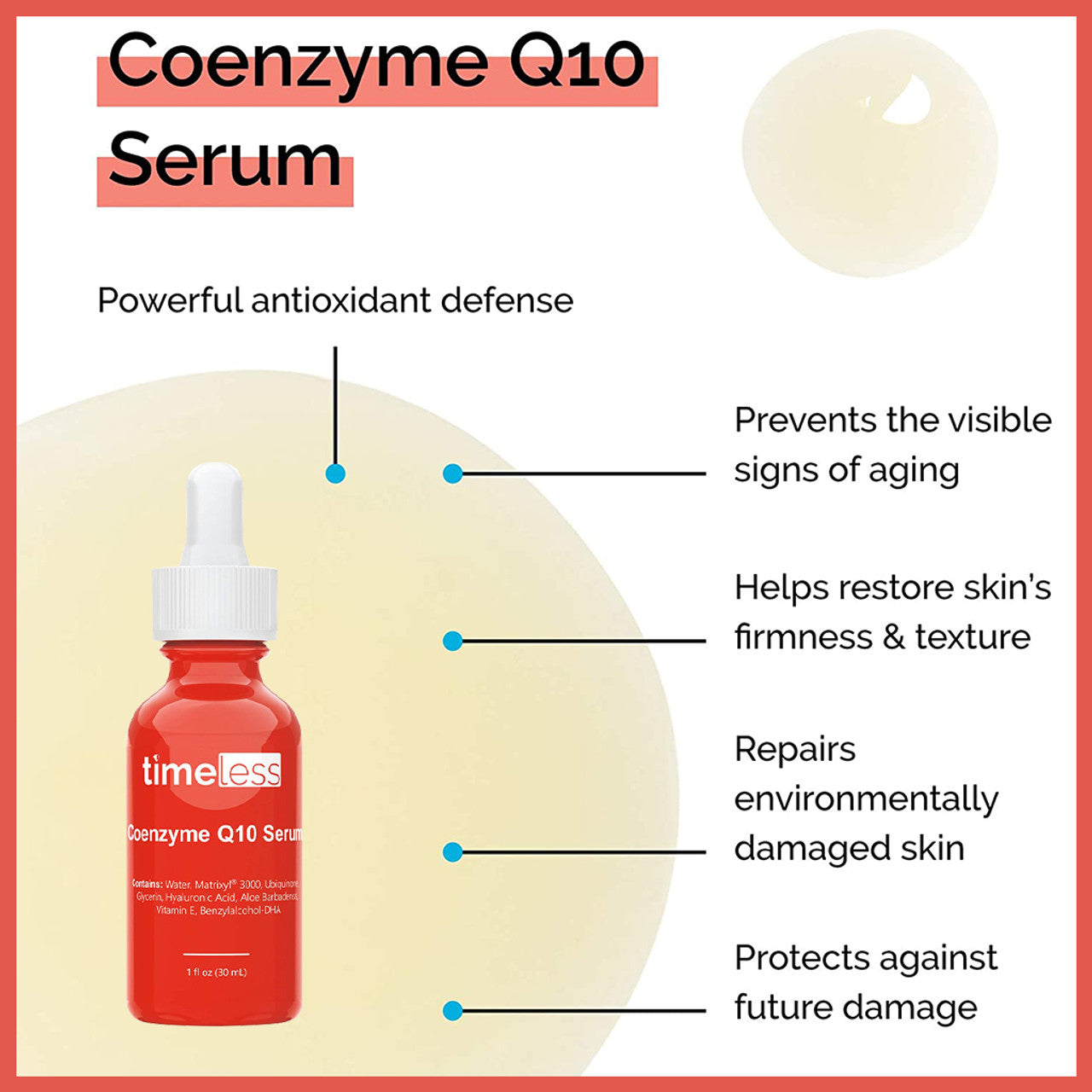 Timeless coenzyme q10 serum