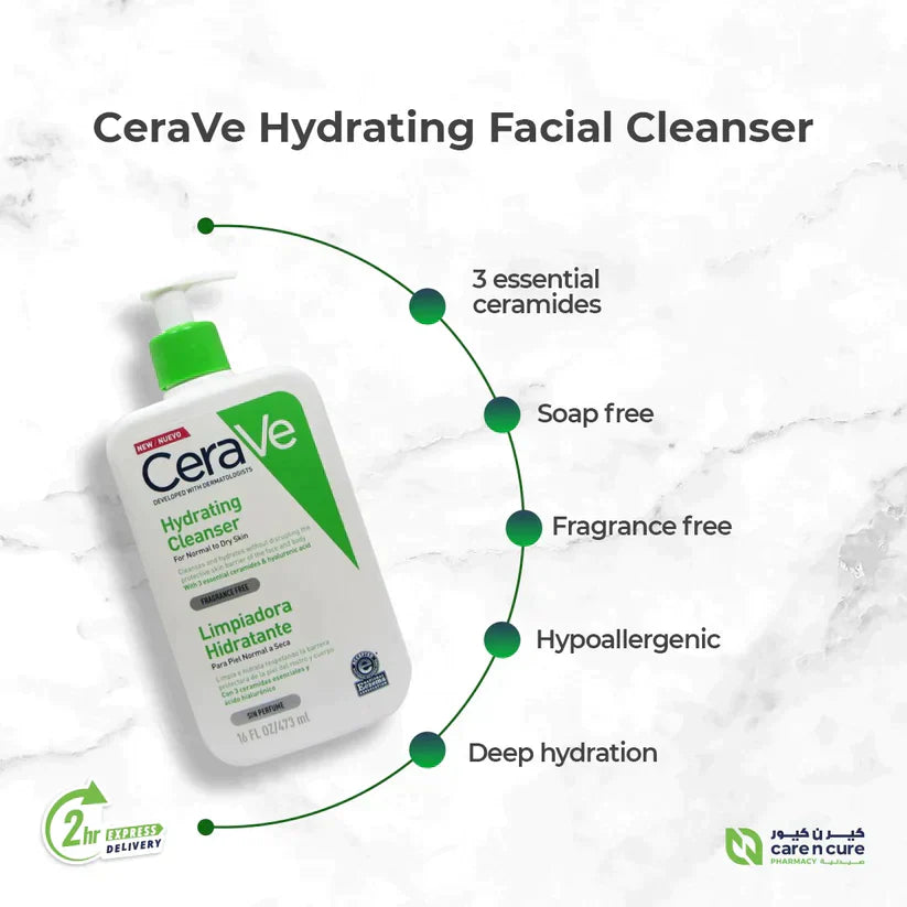CERA VE Hydrating Cleanser - Buynowpakistan