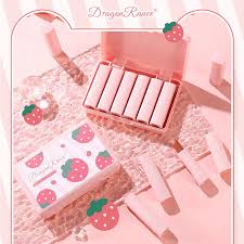 Dragon Ranee 6 pcs strawberry lipstick