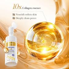 SADOER Collagen Anti-Aging Clean Mousse – Deep Cleansing & Firming Foam for Youthful Skin