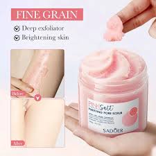 SADOER Pink Salt Purifying Pore Scrub with 18% Pure Centella