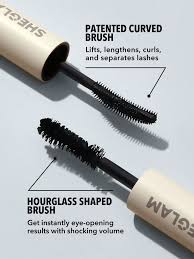 Sheglam 2-in-1 Volumizing & Lengthening Mascara (White) – Double the Drama, Double the Impact
