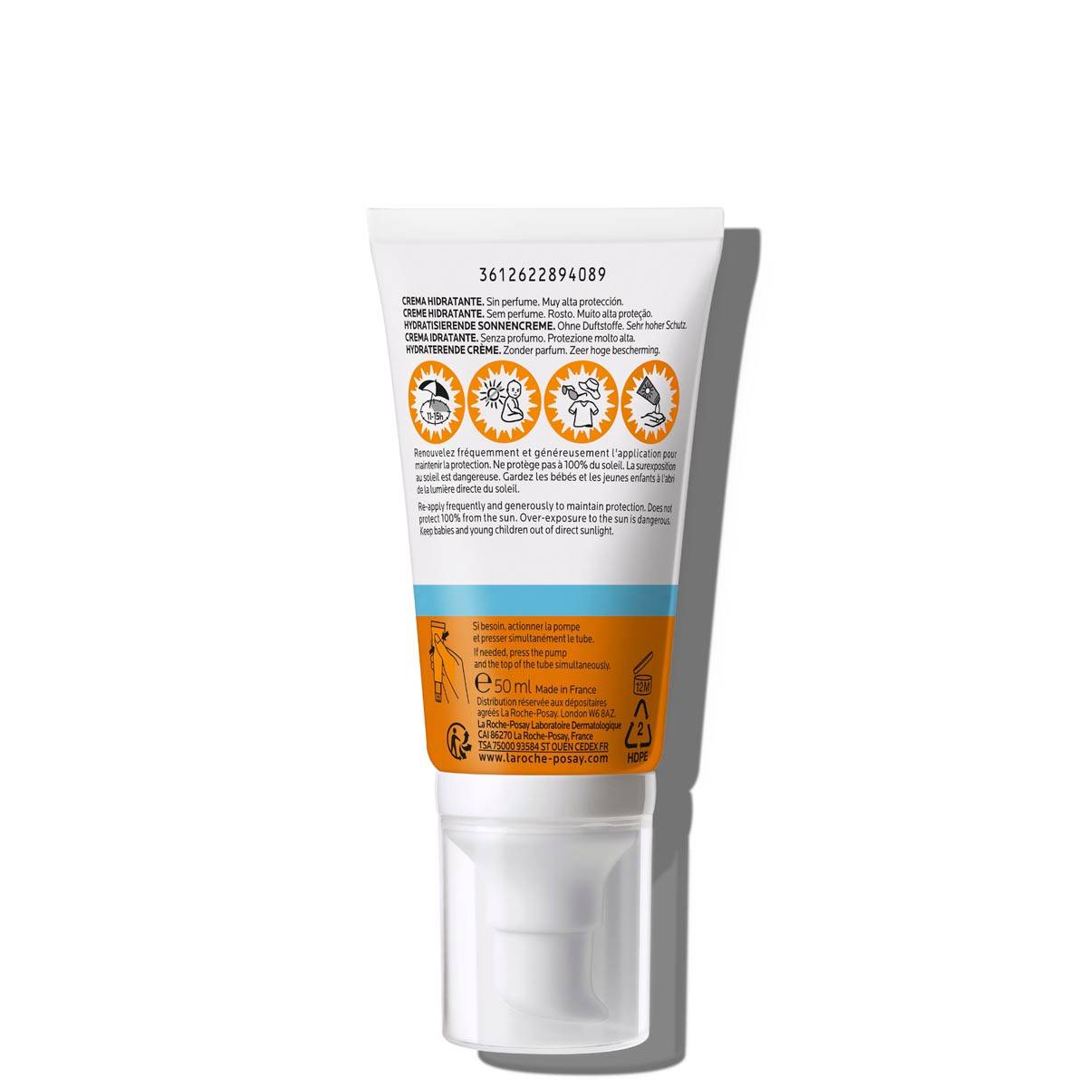 LA ROCHE POSAY Anthelios UV mune 400 Hydrating Cream SPF50+ (50ml) - Buynowpakistan