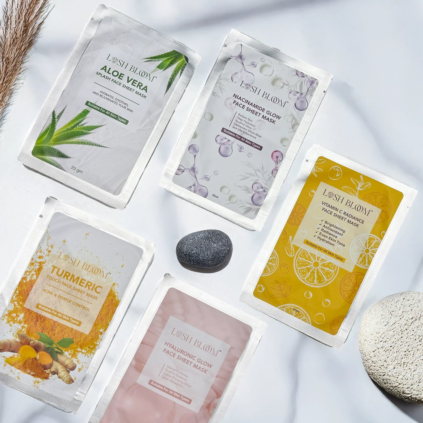 Sheet Mask Variety Pack – Hydrate, Brighten & Revive Your Skin