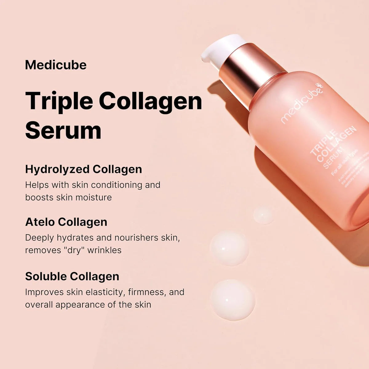 Medicube Triple Collagen Serum – 3X Strength for Firm, Youthful Skin