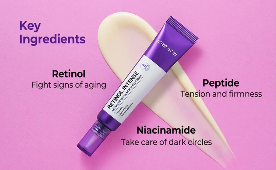SOME BY MI Retinol Eye Cream – Anti-Aging Care for Bright, Youthful Eyes