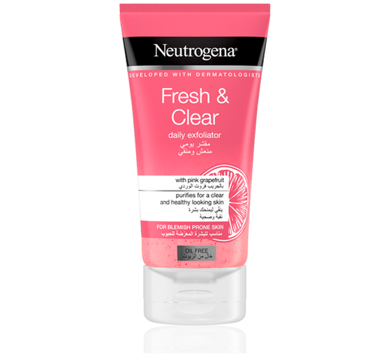 Neutrogena Fresh & Clear Daily Exfoliator – Clear, Smooth & Radiant Skin Every Day