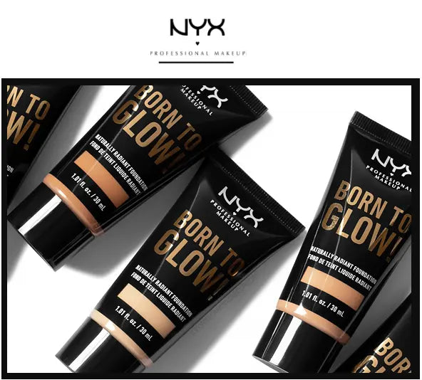 NYX born to glow foundation