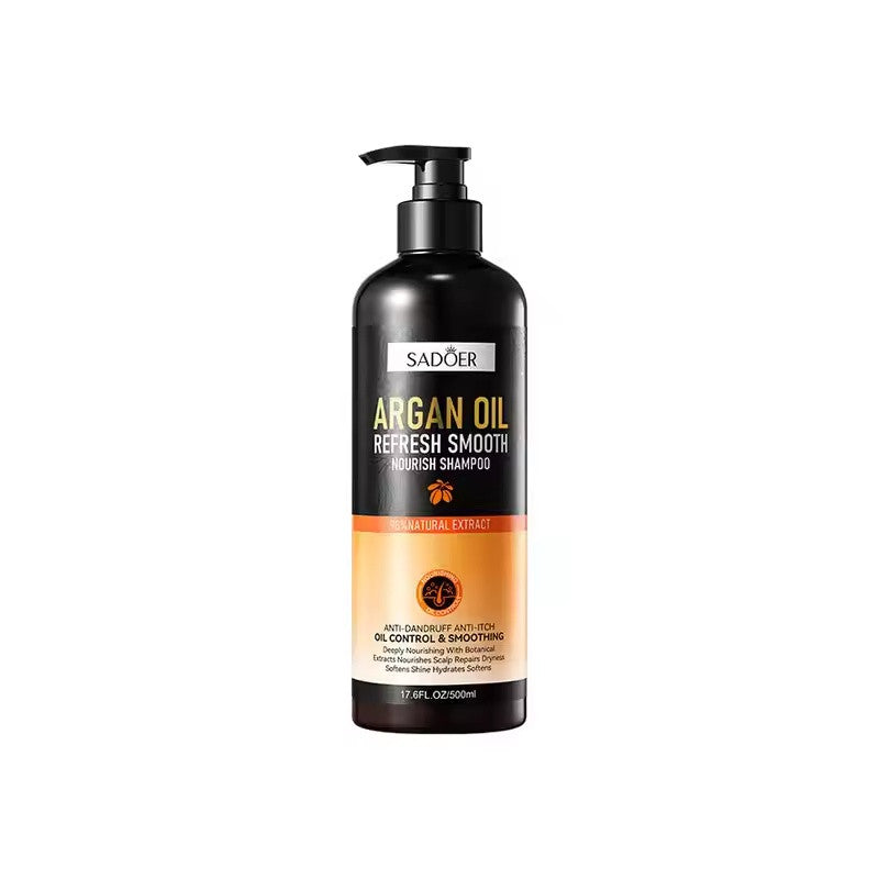 SADOER Argan Oil Refresh Smooth Nourish Shampoo – Revive, Hydrate & Strengthen Your Hair