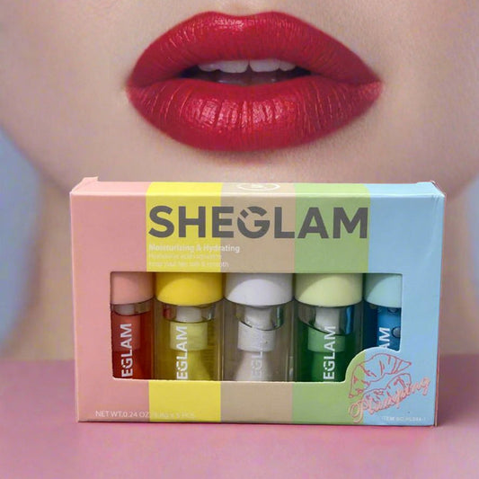 SHEGLAM LIP OIL - (Pack of 5)