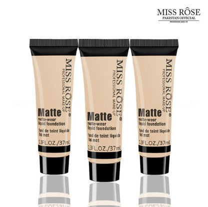 Miss Rose Matte Foundation – Flawless Coverage, Shine-Free Finish