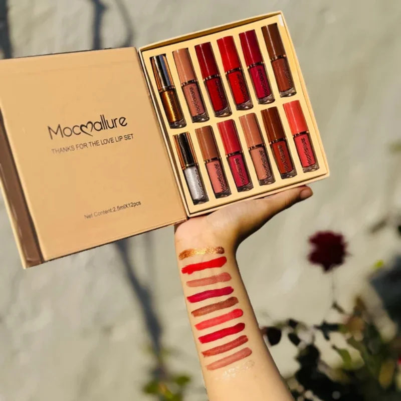 Mocallure 12 Pcs Lip set