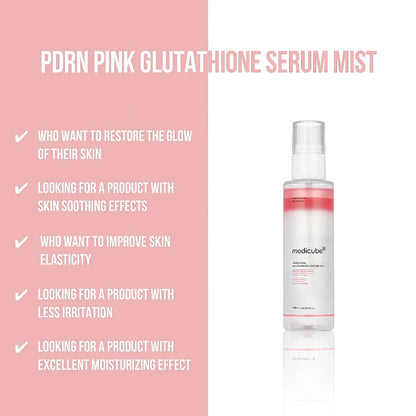 Medicube PDRN Pink Glutathione Serum Mist