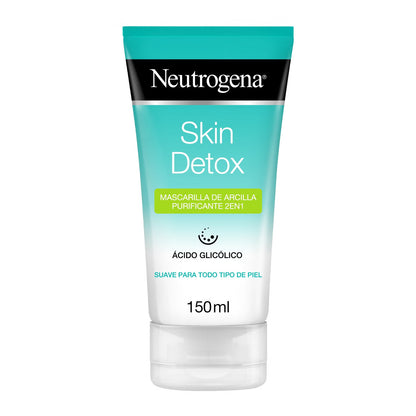 Neutrogena Skin Detox Clarifying Clay Wash Mask – Purify, Detoxify & Reveal Radiant Skin