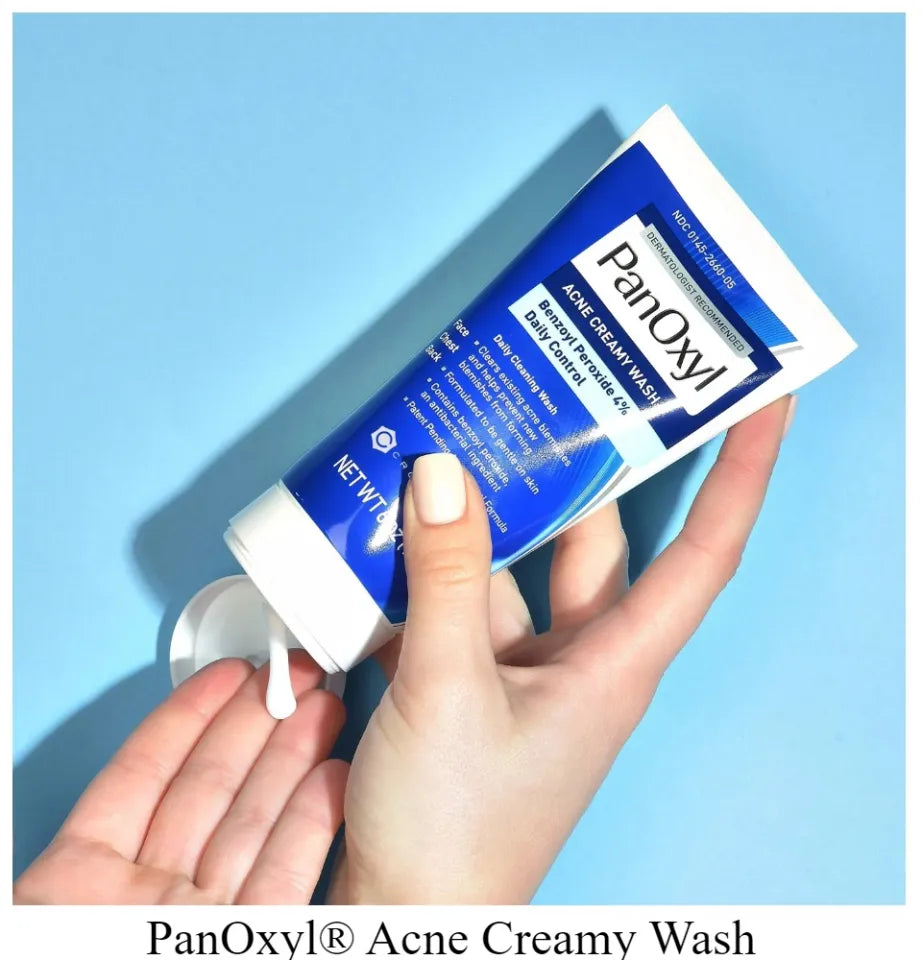 Panoxyl acne foaming wash benzoyl peroxide 4%