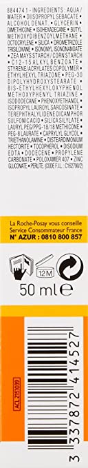 LA ROCHE-POSAY ANTHELIOS ULTRA-LIGHT INVISIBLE FLUID SPF50 50ML - Buynowpakistan