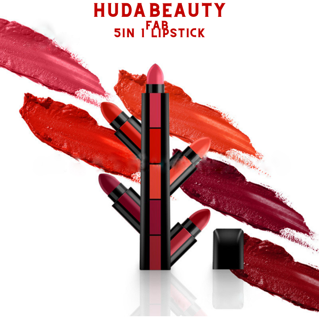 Huda beauty 5 in 1 Mini Lipstick