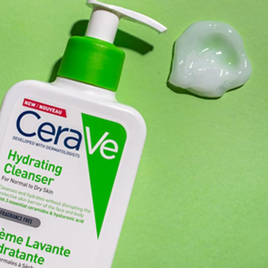CeraVe Hydrating Cleanser – Gentle, Moisture-Rich Face Wash