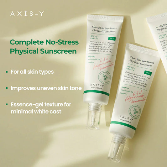 Axis-y Complete No-Stress Physical Sunscreen 50 ml