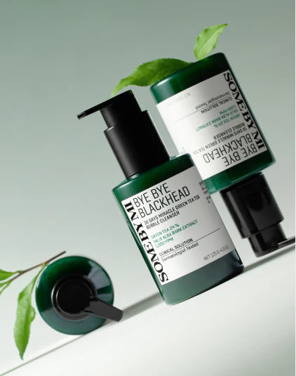 SOME BY MI Bye Bye Blackhead 30 Days Miracle Green Tea Tox Bubble Cleanser – Purify, Detox & Refresh
