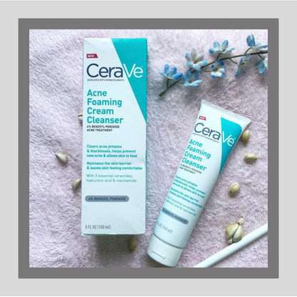 CERA VE Acne Foaming Cream Cleanser - Buynowpakistan