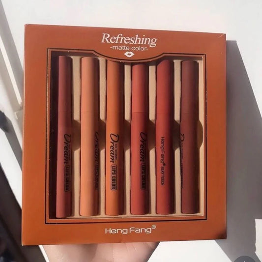 Heng Feng Dream Nude Lipstick 6 pcs