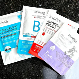 Sheet Mask Variety Pack – Hydrate, Brighten &amp; Revive Your Skin