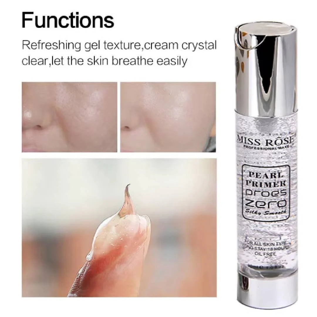 Miss Rose Pearl Primer proes zero silky smooth for all skin type