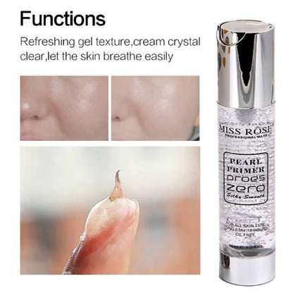 Miss Rose Pearl Primer proes zero silky smooth for all skin type