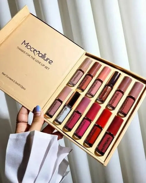 Mocallure Matte Liquid Lipglosses Pack – Bold Color, Velvet Finish, All-Day Confidence