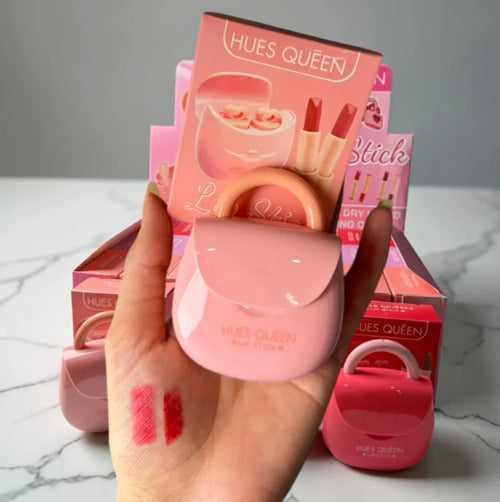 Hues Queen Purse-Shaped Lipstick – Creamy & Hydrating