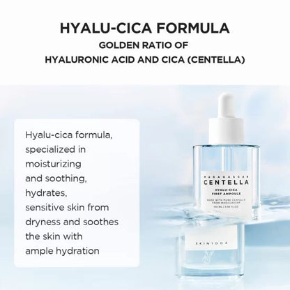 CENTELLA Hyalu-Cica First Ampoule – Soothe, Hydrate & Revitalize