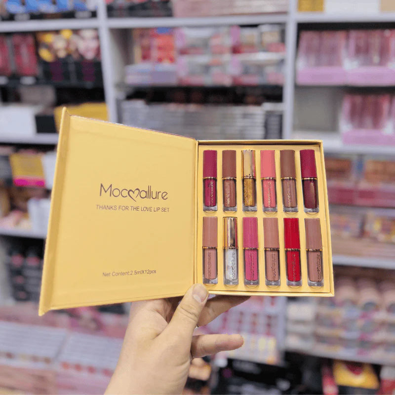 Mocallure 12 Pcs Lip set