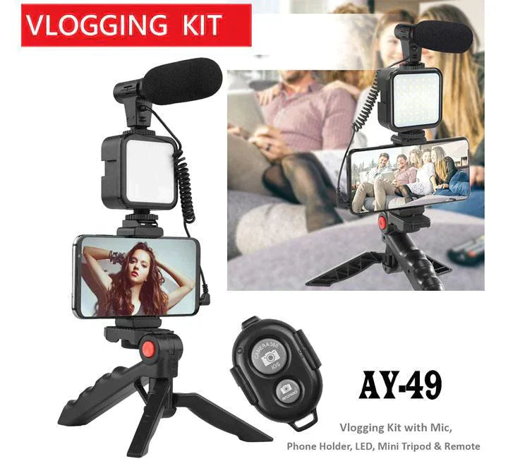 Video Making Kit (Vlogging Kit) - Buynowpakistan