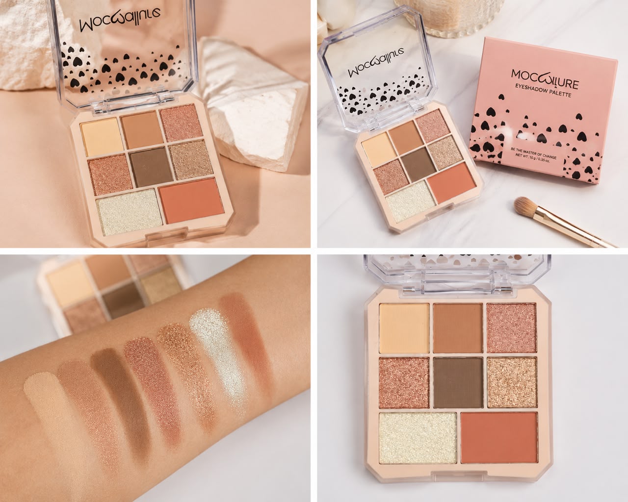Mocallure Mini 8 Color Eyeshadow Palette
