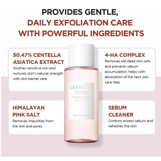 CENTELLA Poremizing Clear Toner – Refresh, Refine & Rebalance