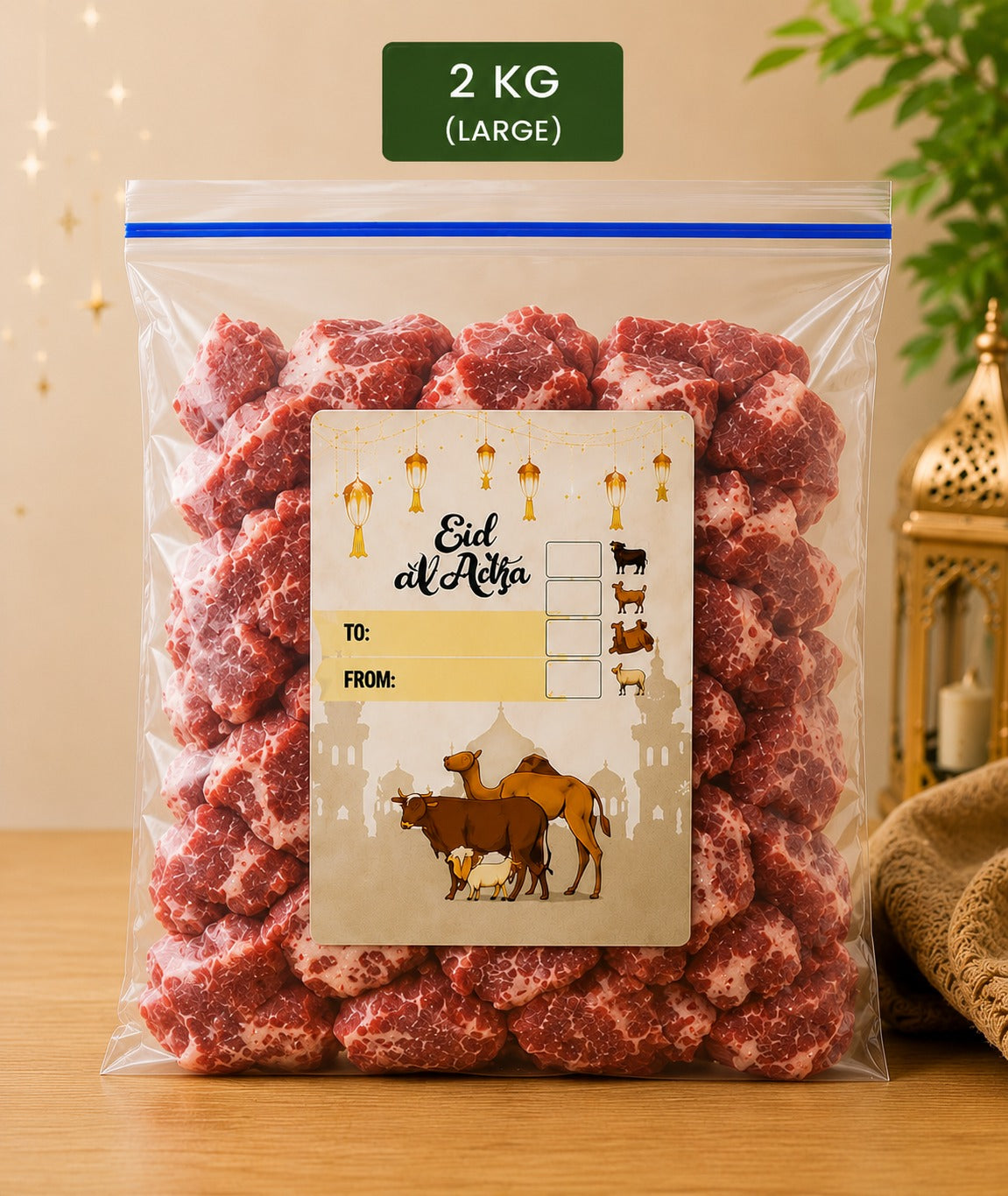 Eid-ul-Adha Fresh Meat Storage Zip Bags
