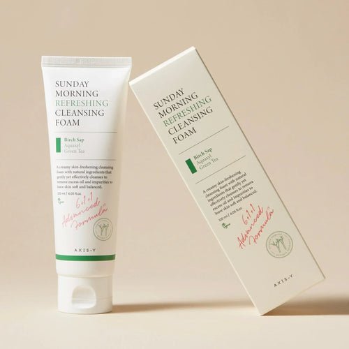 Axis-Y Sunday Morning Refreshing Cleansing Foam 120 ml