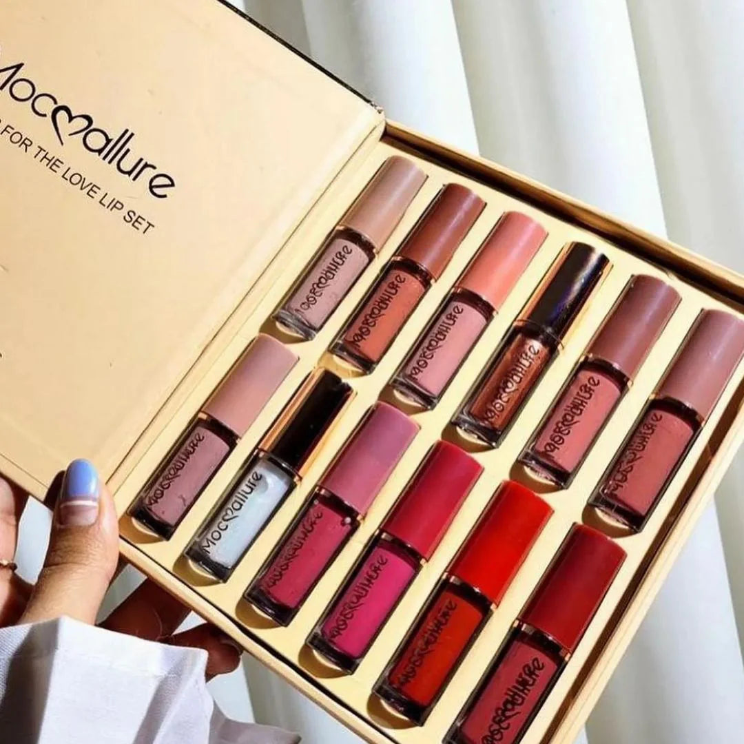 Mocallure 12 Pcs Lip set