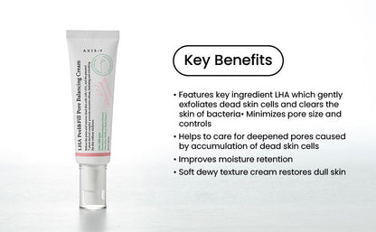 Axis-y LHA Peel & Fill Pore Balancing Cream 50ml