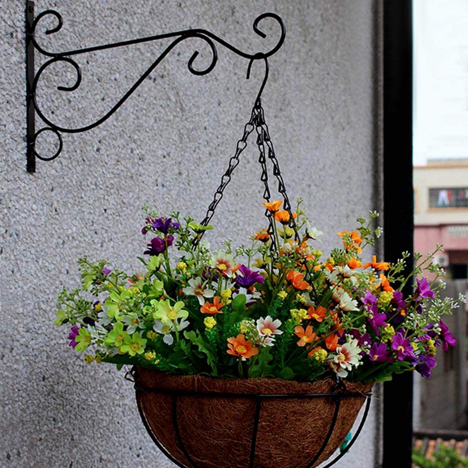 Iron Garden Wall Hanging Stand - Buynowpakistan