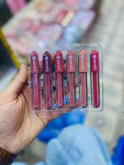 GR Matte Color Lipgloss 6 Pcs